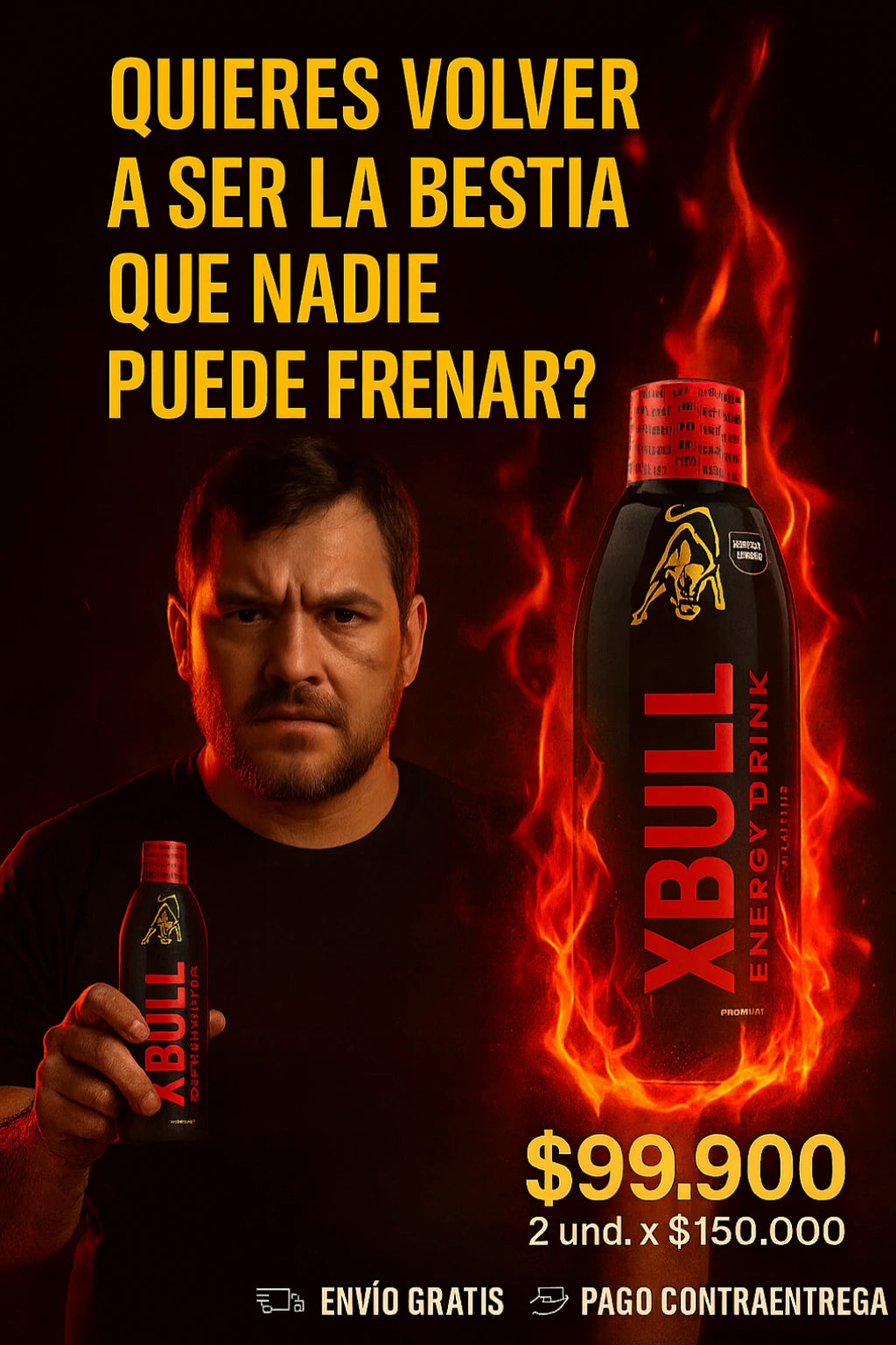 Xbull Potenciador | Mejora tu energia en la cama